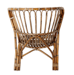 GOMAR Cadeira lounge natural H 81 x W 73 x D 93 cm