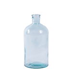 RETRO Vase bouteille transparent H 27,5 cm - Ø 13,5 cm