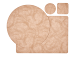 CHALK Mantel individual marrón claro An. 33 x L 46 cm