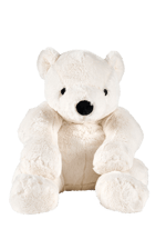 POLA Kuscheltier Eisbär Weiss H 50 cm