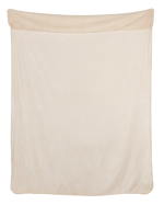 SUAVE Plaid blanc Larg. 150 x Long. 200 cm