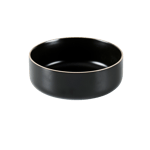 ELEMENTS Bowl zwart H 6 cm - Ø 15 cm