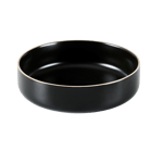 ELEMENTS Bowl zwart H 5,5 cm - Ø 18 cm