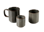 MINERAL GRAPHITE Chávena de café cinzento H 6,7 cm - Ø 6 cm