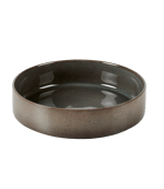 MINERAL GRAPHITE Bowl grijs H 5 cm - Ø 26,5 cm