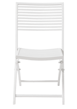 JESSE Cadeira articulada branco, bege H 84 x W 45 x D 61 cm