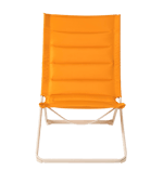 LIZA Vouwstoel geel H 87 x B 57 x D 85 cm