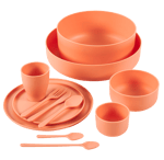 SAMBA Conjunto talheres 3 peças cor-de-laranja W 1,5 x L 18 cm