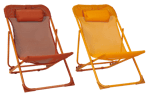 MALTA Cadeira para crianças terracota H 51 x W 43 x D 65 cm