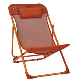 MALTA Cadeira para crianças terracota H 51 x W 43 x D 65 cm