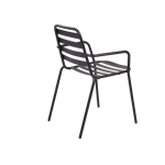 LIVA Cadeira bistro preto H 79,5 x W 52,3 x D 56,3 cm