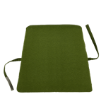 AUGUST Almofada de assento verde W 46,2 x D 42,7 cm