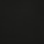 AUGUST Coussin d'assise noir Larg. 46,6 x P 42,7 cm