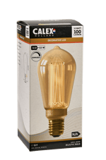 CALEX LED-Lampe E27 1800K H 14,5 cm - Ø 6,4 cm