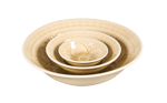 INDO Bowl beige H 2,9 cm - Ø 9,5 cm