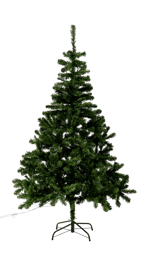 LUMINO árbol de Navidad ideal con led verde A 185 cm - Ø 115 cm