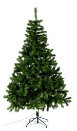 LUMINO Weihnachtsbaum Mit LED Grün H 215 cm - Ø 127 cm