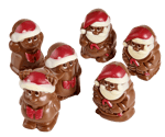 HAMLET Figura de chocolate 50 g diversas cores 