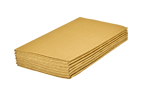 AIRLAID 12 serviettes avec pochette doré Larg. 40 x Long. 40 cm