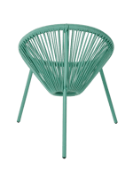 ACAPULCO Kinderstoel aqua H 56 x B 43 x D 42 cm