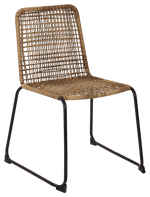 ALEKS Cadeira natural H 84 x W 61 x D 57 cm