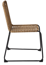 ALEKS Cadeira natural H 84 x W 61 x D 57 cm