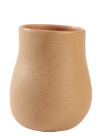 INTERO Bloempot bruin H 14,8 cm - Ø 12 cm