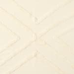 XAVY Plaid blanc Larg. 130 x Long. 170 cm