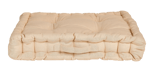 SIENA Cuscino materasso beige H 6,5 x W 45 x L 45 cm