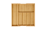 BAMBOO Organizador cajón extensible natural A 5 x An. 33 x P 43 cm