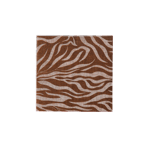 TIGRO Set de 20 serviettes diverses couleurs Larg. 33 x Long. 33 cm