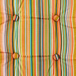 SALA Coussin matelas multicolore H 6,5 x Larg. 45 x Long. 45 cm