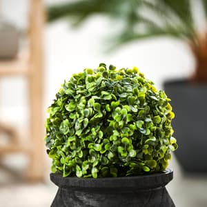 GREEN Boule en buis artificielle vert