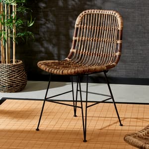 SUMATRA Chaise noir, brun