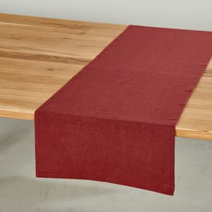 ORGANIC Chemin de table rouge