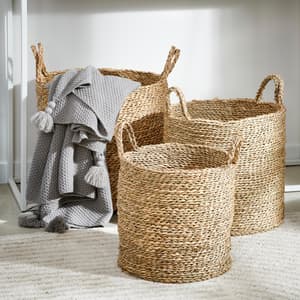 HUSH Panier naturel