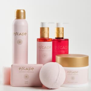 ESCAPE JAPANESE CEREMONY Savon mains en distributeur rouge