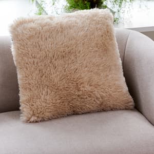 MOUTON Coussin beige