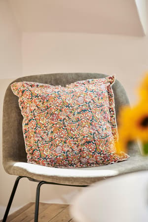 NOUR Coussin multicolore