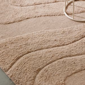 MERKEL Teppich Beige