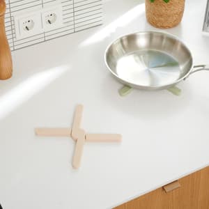 CUISINO Topfuntersetzer Faltbar Sand