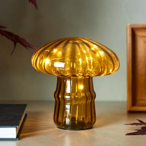 MUSHRO Lampada decorativa giallo