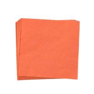 UNI Paquete de 20 serv naranja An. 33 x L 33 cm