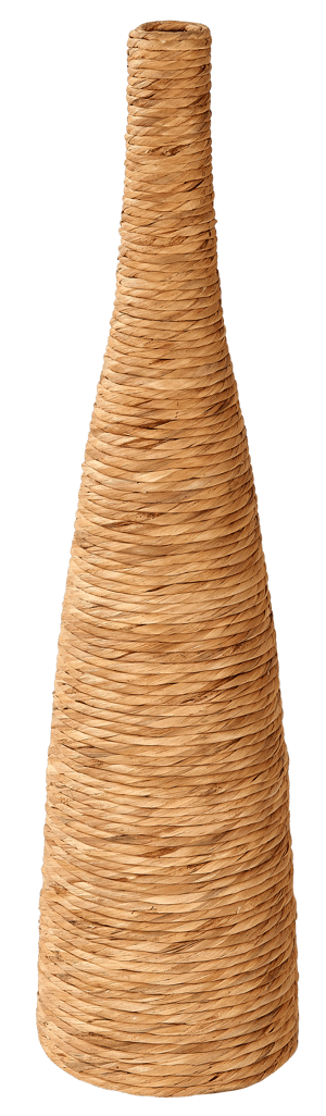 NICARAGUA Vase Naturell H 100 cm - Ø 25 cm