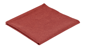 ORGANIC Servilleta rojo An. 40 x L 40 cm