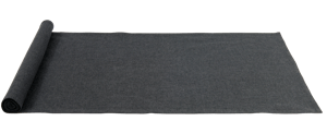 ORGANIC Runner nero W 40 x L 140 cm