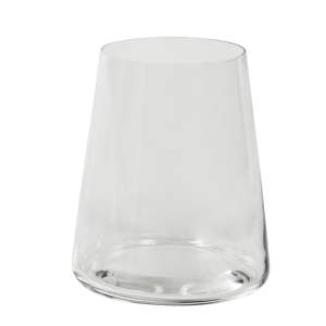 POWER Glas transparant H 10,1 cm - Ø 8,6 cm