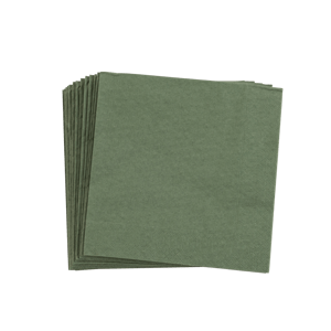 UNI Set de 20 serviettes vert