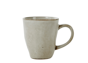 EARTH MARL Mug avec anse crème H 8,5 cm - Ø 7,5 cm