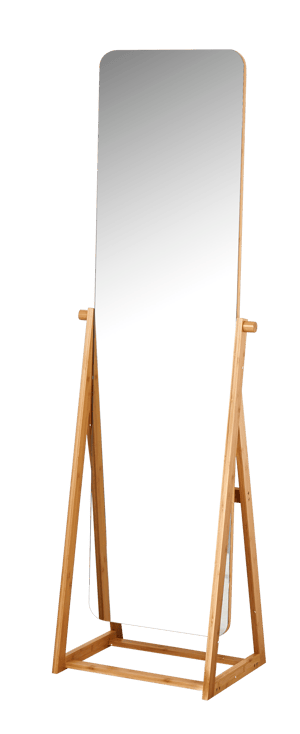 BAMBOO Miroir brun